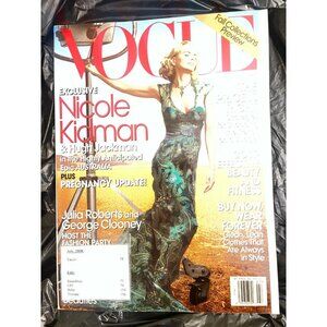 2008 JULY VOGUE MAGAZINE - NICOLE KIDMAN - BEAUTIFUL FRONT COVER - F 1716- USED